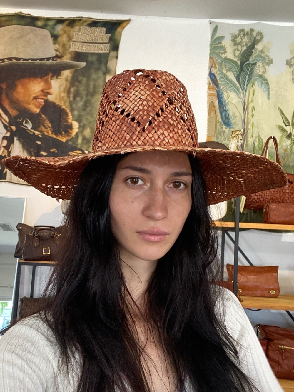Reinhard Plank Straw Hat in Terracota
